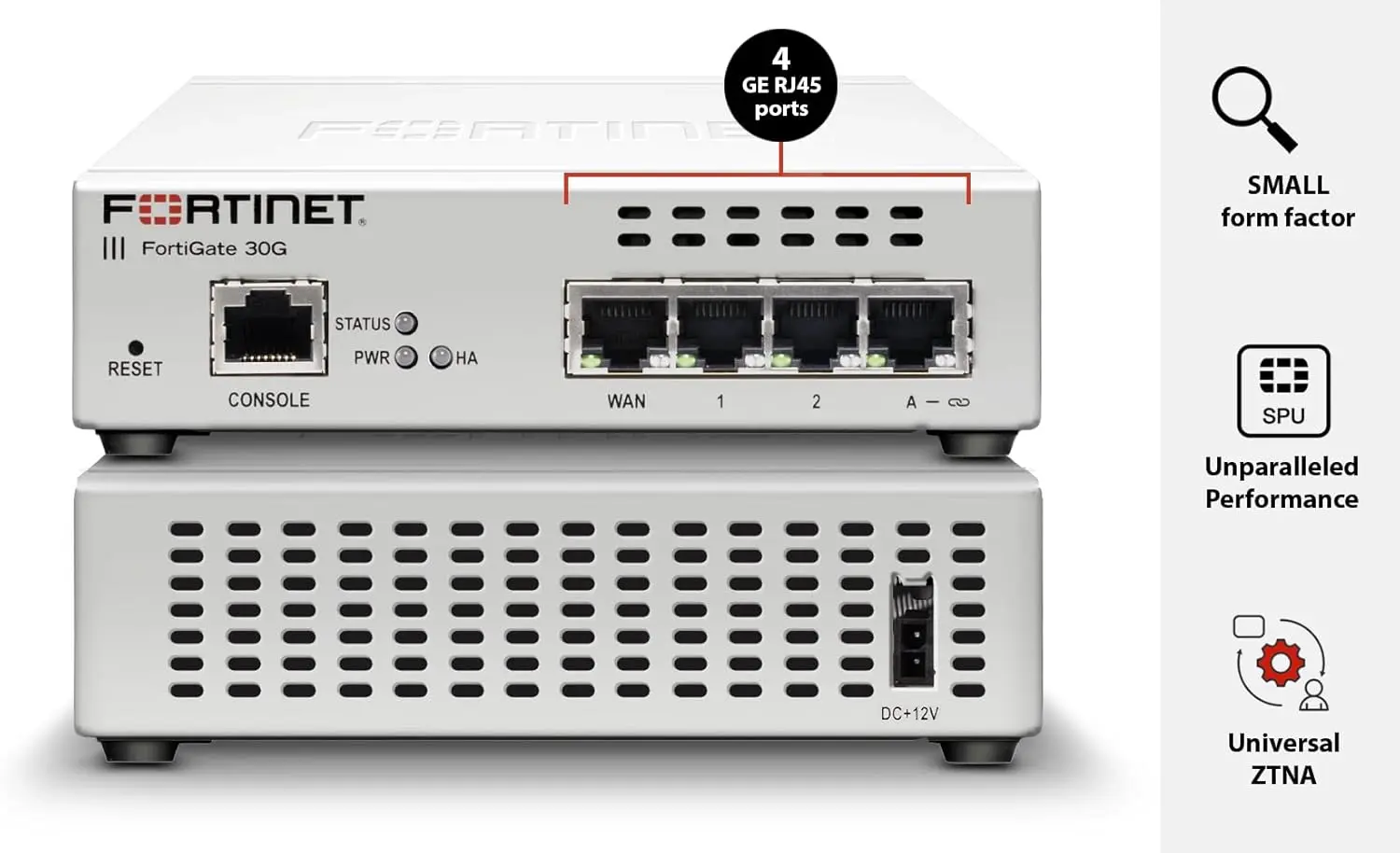 Fortinet FORTIGATE (FRW) 30G UTM FIREWALL-VPN-ANTIVIRUS 36 AY+F.LOGGER 5651 LOG+HOTSPOT