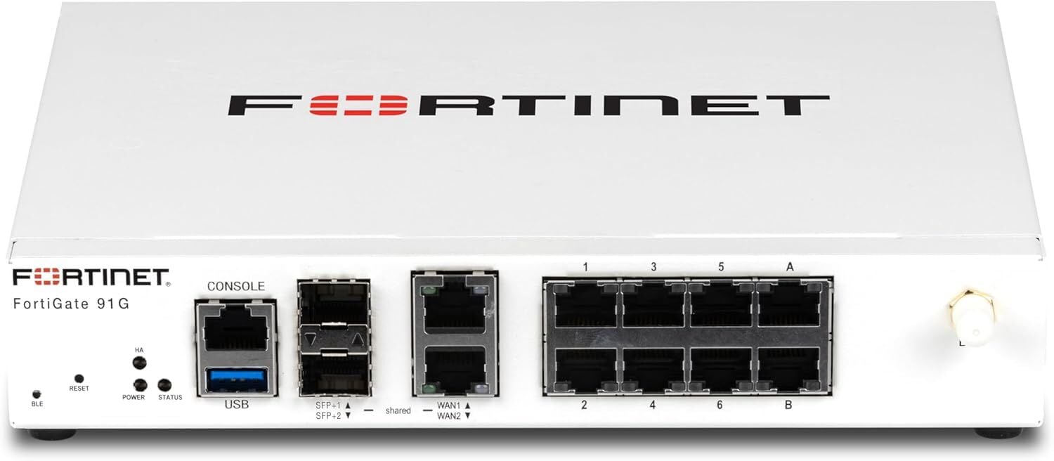 Fortigate Fortinet FG-91G-BDL-950-12 Firewall